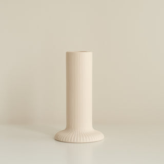 Ridge Ceramic Candle Holder
