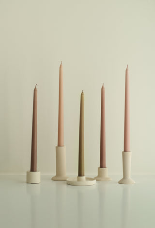 12" Taper Candles - 10 pieces/pack | Luna by Camilia