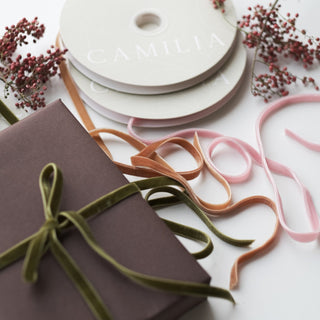 Double Sided Velvet Ribbons