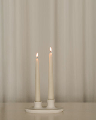 8 inch Premium Bee Wax Dripping Taper Candles 2pcs/pack