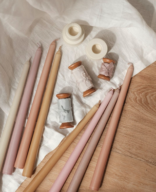 12" Taper Candles - 10 pieces/pack | Luna by Camilia