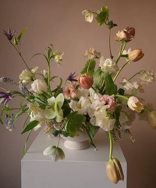 Textured Earthy White Ceramic Bowl