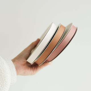 1.5cm × 50 Yards Grosgrain Satin Ribbon