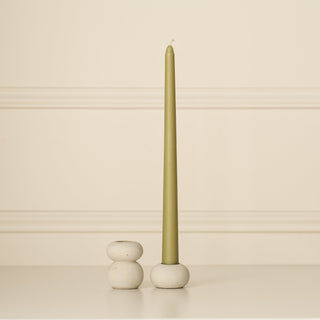 Natural Color Ceramic Candle Holder