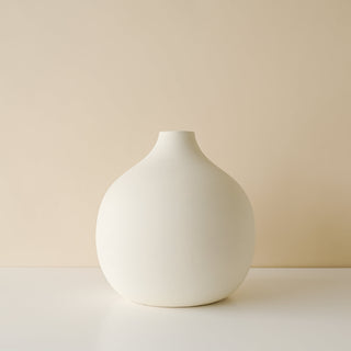 Round Bohemian Pampas Vase